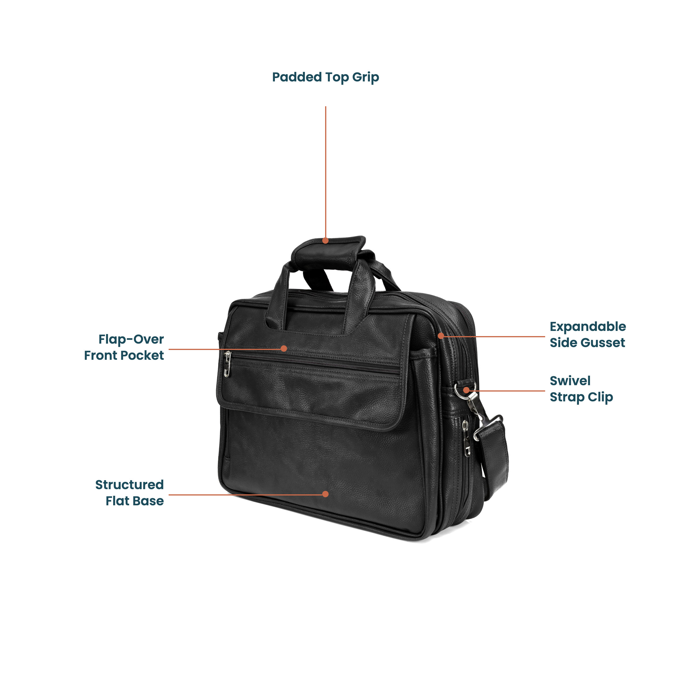 black leather executive briefcase product page images selection (1) black leather executive briefcase product page images selection (1)