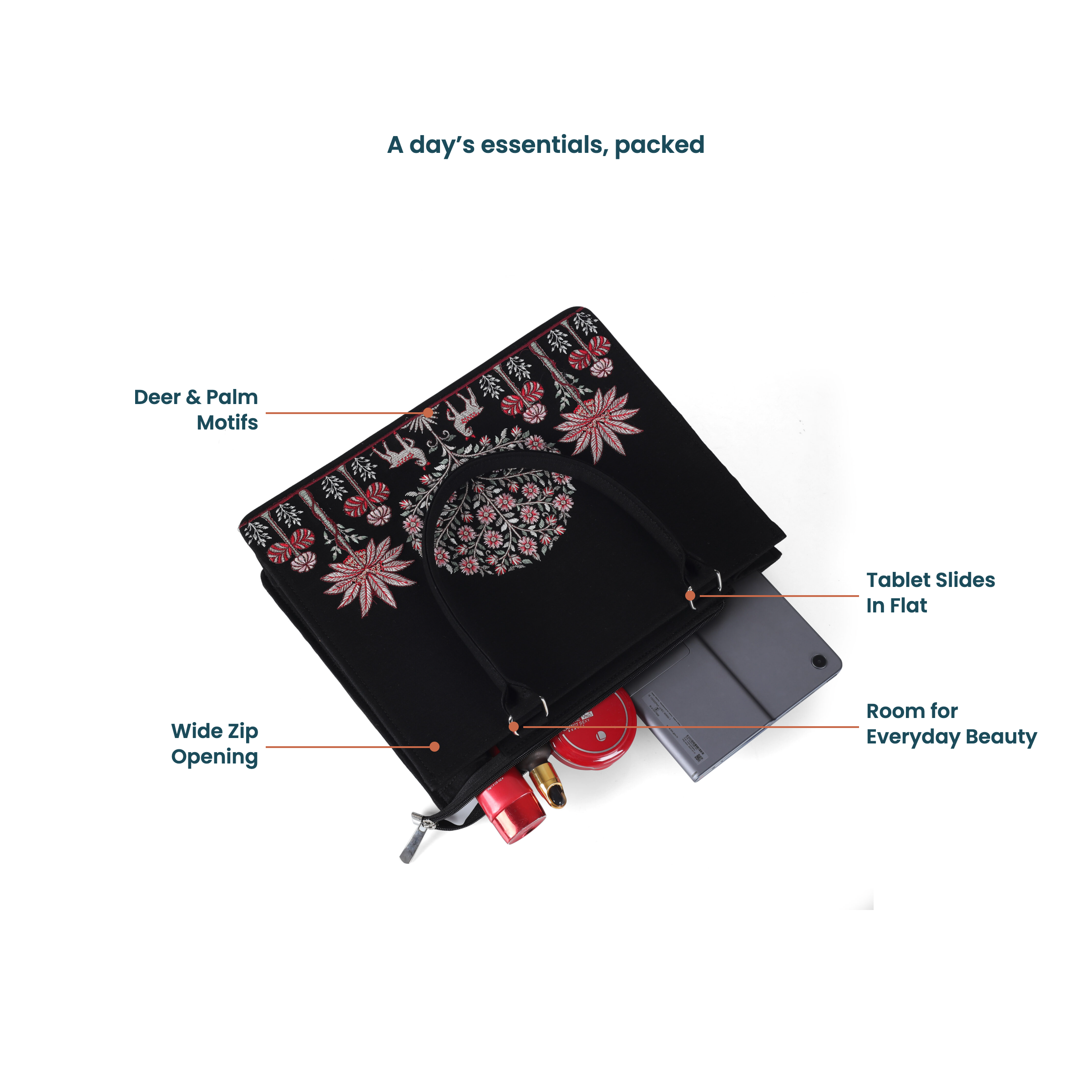 deer tree of life embroidered tote product page images selection (5) deer tree of life embroidered tote product page images selection (5)